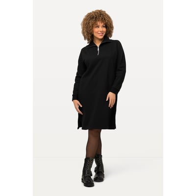 Robe en molleton à col camionneur et manches ULLA POPKEN