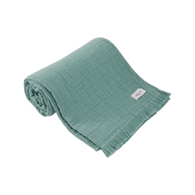 Plaid Gaze de coton BREHAT TOISON D OR