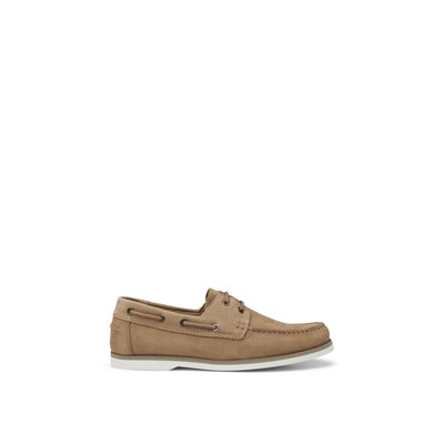 Chaussures bateau en cuir de vache souple MARC O'POLO