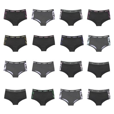 Lot De 3 Culottes Surprise Microfibre UMBRO