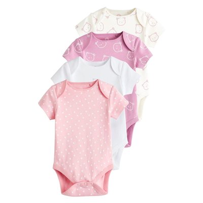 Bodies bébé à manches courtes, lot de 4 NEXT