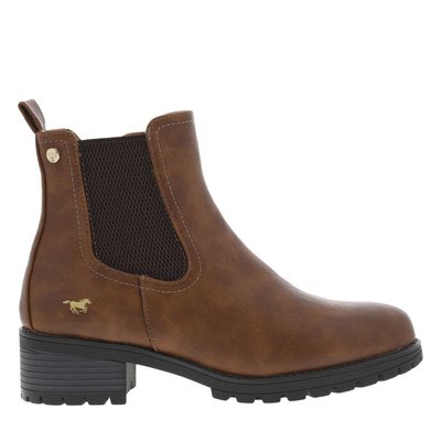 Boots talon décroché bas MUSTANG