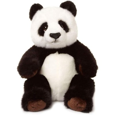 Peluche Panda assis 22 cm WWF