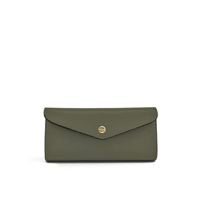 Pochette portefeuille en cuir grainé CLELIA OH MY BAG