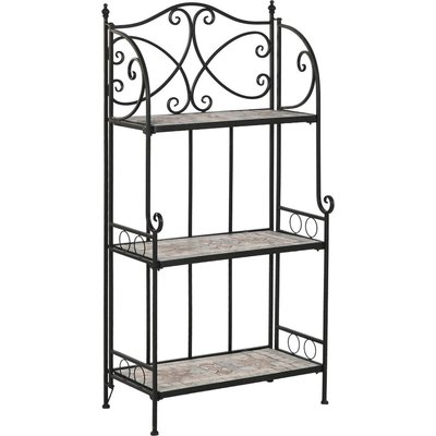 Étagère en céramique forgée  pour jardin RECOLLECTION