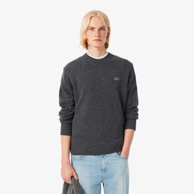Pull en laine col rond LACOSTE