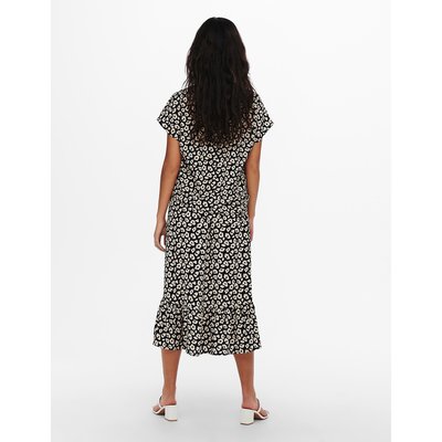 Printed Short Sleeve Blouse JDY