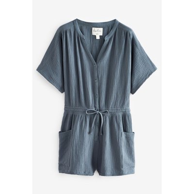 Combishort effet froissé coupe classique NEXT
