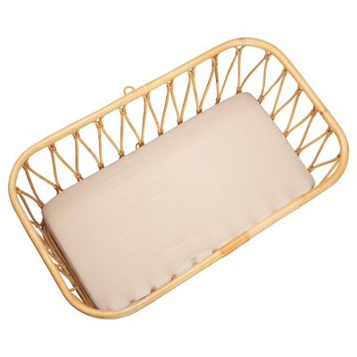Drap housse berceau en gaze de coton à carreaux MAISON SEVIRA SEVIRA KIDS