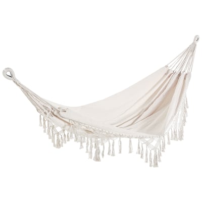Hamac coton Crème OUTSUNNY