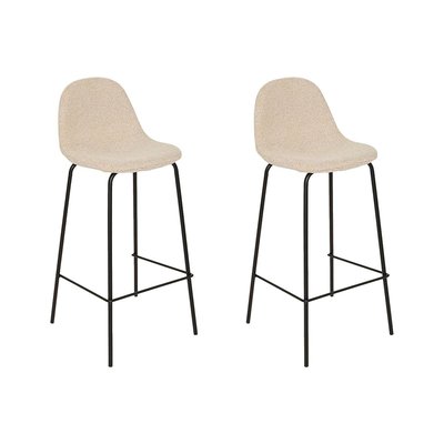 Lot de 2 tabourets de bar VLADI ATMOSPHERA
