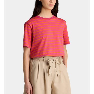 T-shirt Droit Noon Ray Rayures Coton Bio GALERIES LAFAYETTE