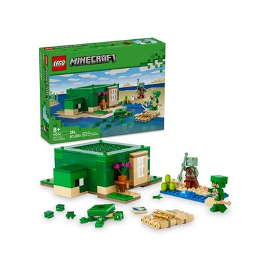 Minecraft La maison de la plage de la tortue LEGO
