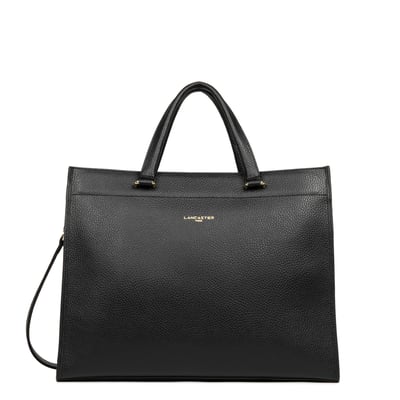 Grand sac cabas main, Made in France FOULONNÉ DOUBLE DAILY LANCASTER