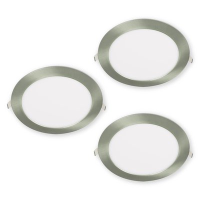 Lot de 20 spots à encastrer salle de bains en Acier, EXTRAFLAT L INSPIRE