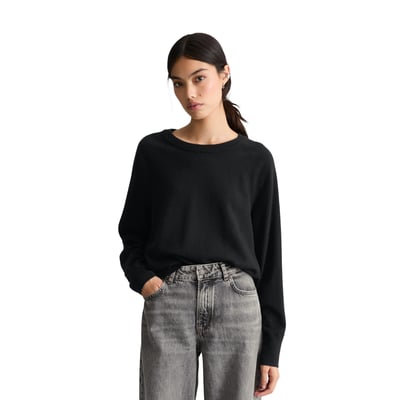 Pull en tricot regular en Soft Cotton Stretch MARC O’POLO DENIM