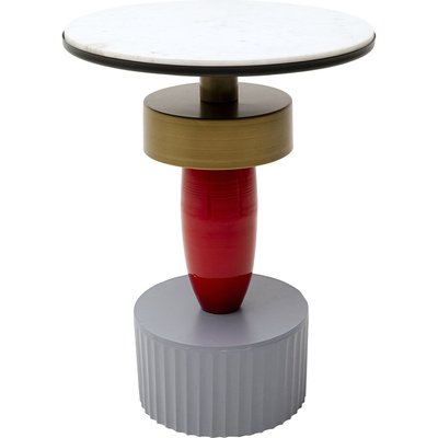 Table d'appoint Memphis 40cm rouge KARE DESIGN