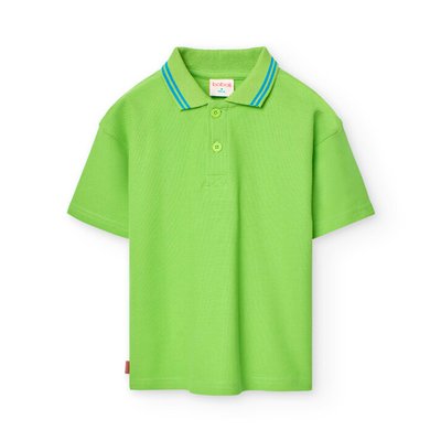 Polo 100 % coton à manches courtes BOBOLI