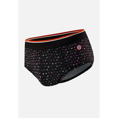 Slip à motif coq marine en coton Terrible LE SLIP FRANCAIS