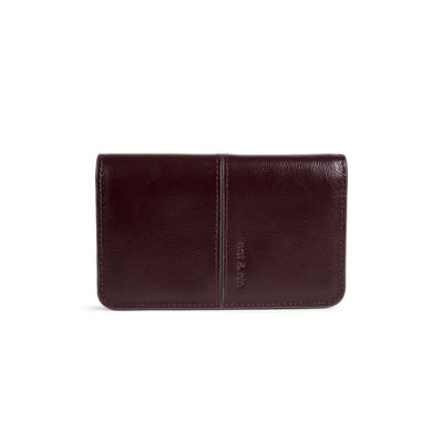 Portefeuille en cuir, YSIA NAT & NIN