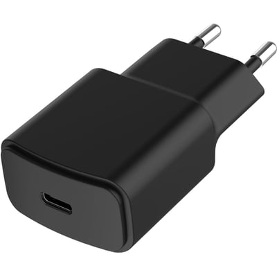 Chargeur USB-C 20W charge rapide Noir LISTO