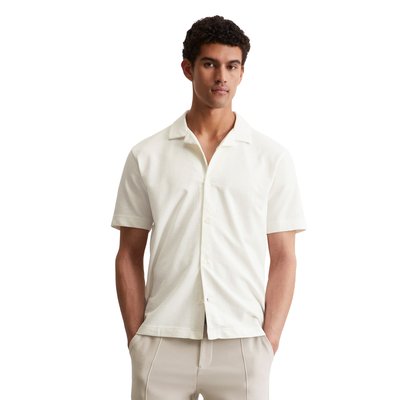 T-shirt en jersey de soie DfC regular en coton bio mélangé MARC O'POLO