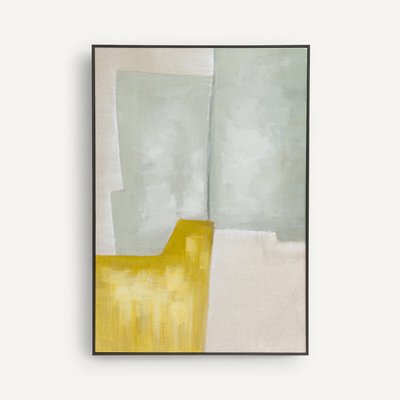 Decoración de pared pintada a mano enmarcada, Nebu AM.PM