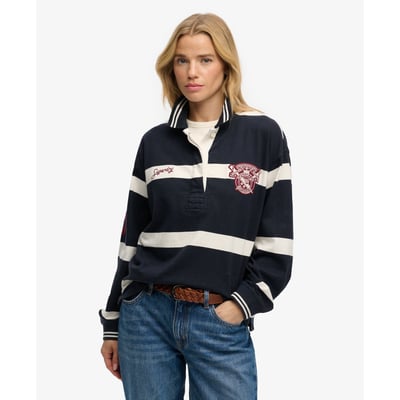 Polo de Rugby Crest Stripe SUPERDRY