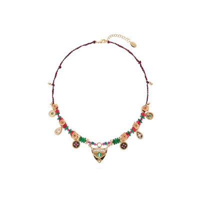 Collier cordon orné de perles et de pampilles TADY HIPANEMA
