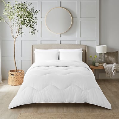 4.5 Tog Seersucker Coverless Duvet and Pillowcase Set NIGHT LARK