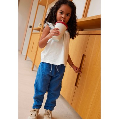 Pantalon enfant en gaze de coton Flora PETIT BEGUIN