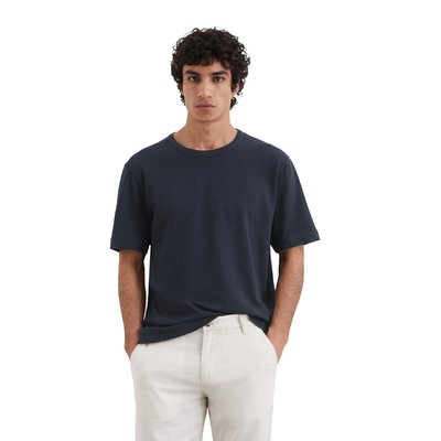 T-shirt regular en coton bio et en lin MARC O'POLO