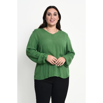 Blouse à manches longues KAFFE CURVE