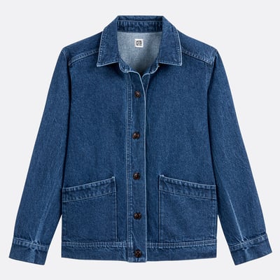 Veste boutonnée coupe oversize, Signature LEONY LA REDOUTE COLLECTIONS