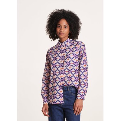 Chemise en voile de coton imprimé LA FEE MARABOUTEE