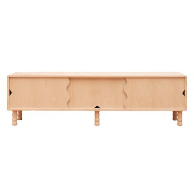 Meuble TV en pin massif verni MALARET NAAN FURNITURE