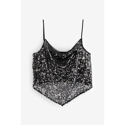 Caraco foulard à sequins coupe classique NEXT
