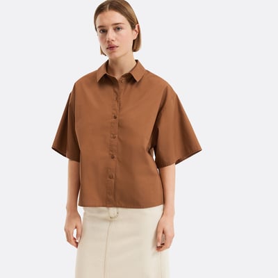 Camicia a maniche corte, con bottoni sul davanti LA REDOUTE COLLECTIONS