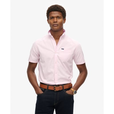 Chemise Oxford à manches courtes Premium University SUPERDRY