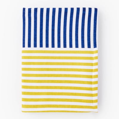 Fouta rayé enfant, 70x140cm, 100% coton bio MONOPRIX