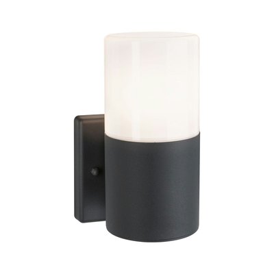 Applique  Tubs 15W MAX E27 Gris dépoli Rond P12,3 K BOUTICA-DESIGN