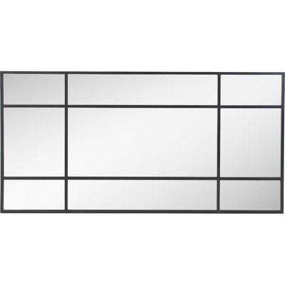 Miroir mural métal  design industriel prêt à suspendre RECOLLECTION