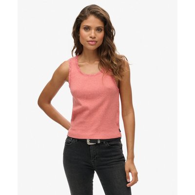 Débardeur à liseré en dentelle Athletic Essentials SUPERDRY