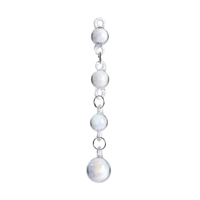 Suspension décorative de perles en verre soufflé H14 SIA DECO