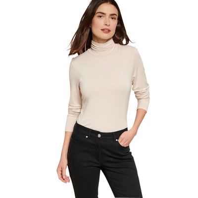 Pull chaussette col roulé femme sale