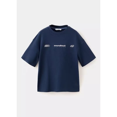 T-shirt oversize détails imprimés MANGO KIDS