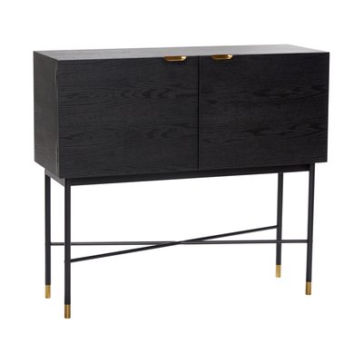 Table console en placage de frêne et acier NORM HUBSCH
