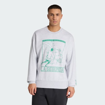 Sweat-Shirt Ras-Du-Cou Héritage Real Madrid adidas Performance