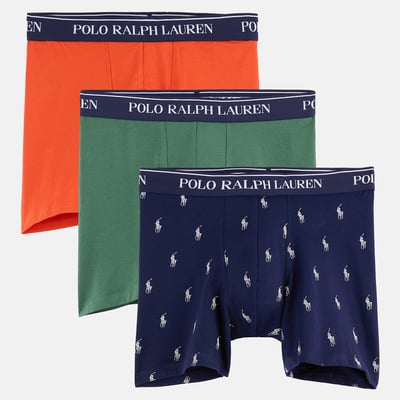 Set van 3 boxershorts in stretchkatoen POLO RALPH LAUREN