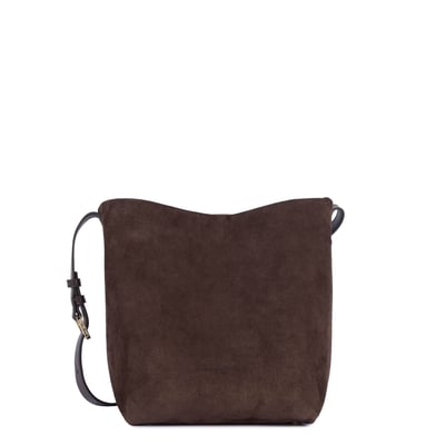 Sac besace en cuir, SUEDE M LANCASTER